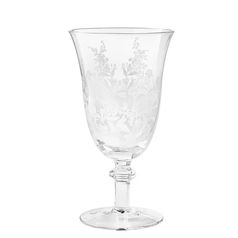 🌸 2025 New The Pioneer Woman Daisy 14-Ounce Glass Goblet, Clear, Qty 1 - Picture 7 of 8